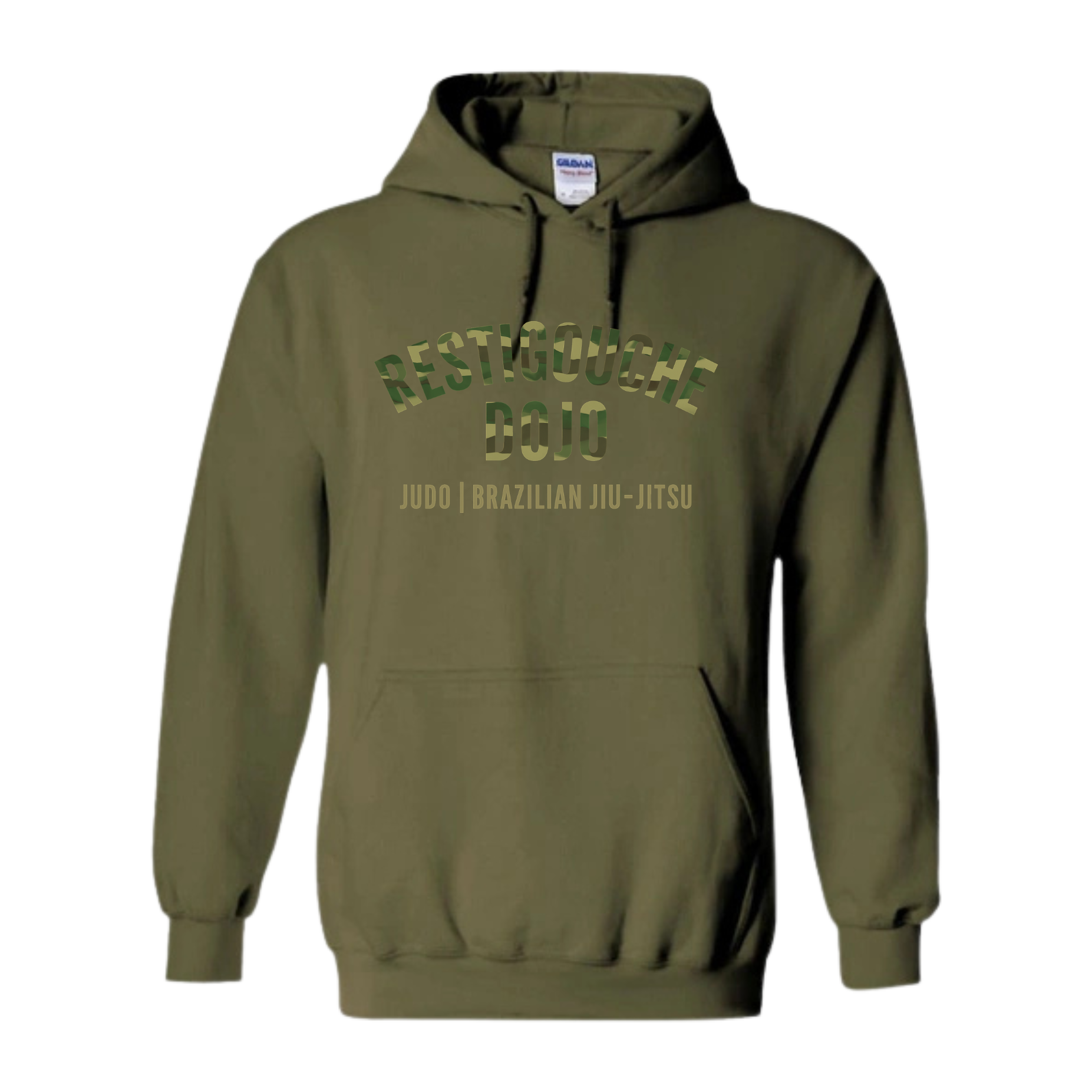 Restigouche Dojo Limited Green Camo Hoodie